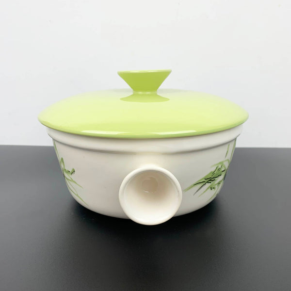 Diana Pottery 'Flannel Flower' lidded casserole dish