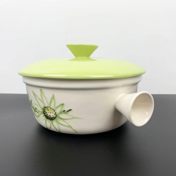 Diana Pottery 'Flannel Flower' lidded casserole dish