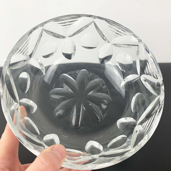 Edinburgh Crystal art deco salad bowl