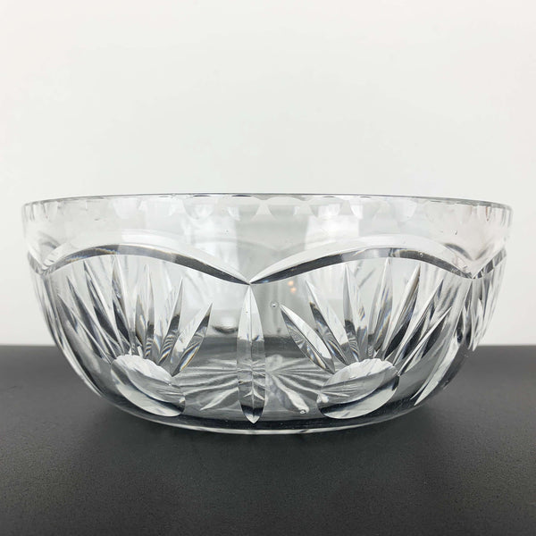 Edinburgh Crystal art deco salad bowls - Set of 2 nested