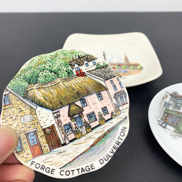 Forge Cottage Dulverton souvenir plate