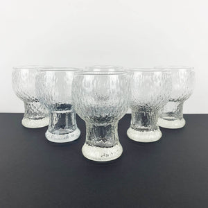 Crown Glass (Australia) 'Festive' Medium Goblet set of 6