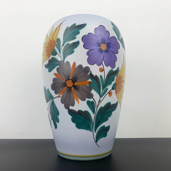 Flora Gouda 'Viola' hand painted vase