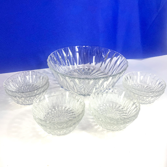 Duralex (France) 9 piece dessert bowl set