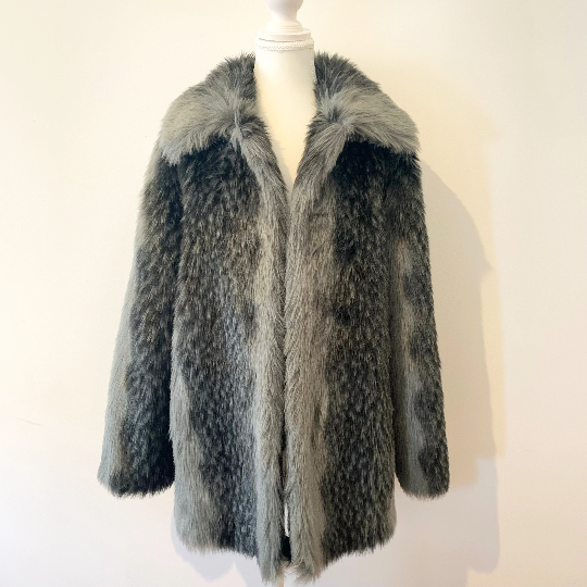 Sandra Steiner faux fur winter overcoat