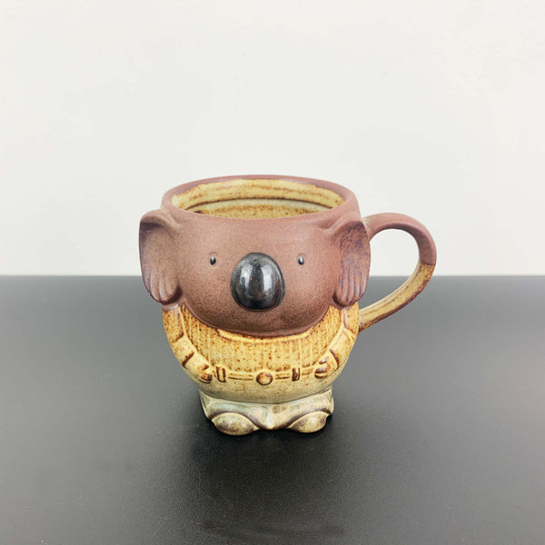 Gempo Pottery Koala Coffee and Tea Mug