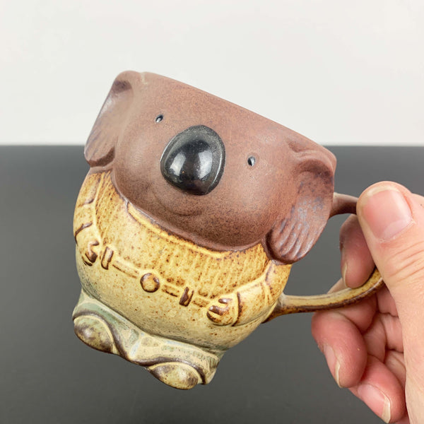 Gempo Pottery Koala Coffee and Tea Mug