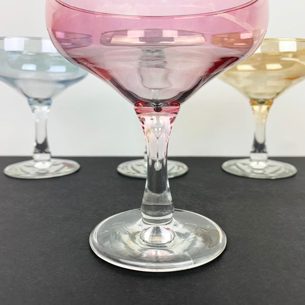 Lustre champagne coupe stem