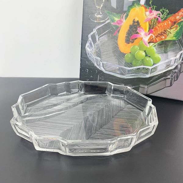 Hoya (Japan) ice style fruit and serving platter