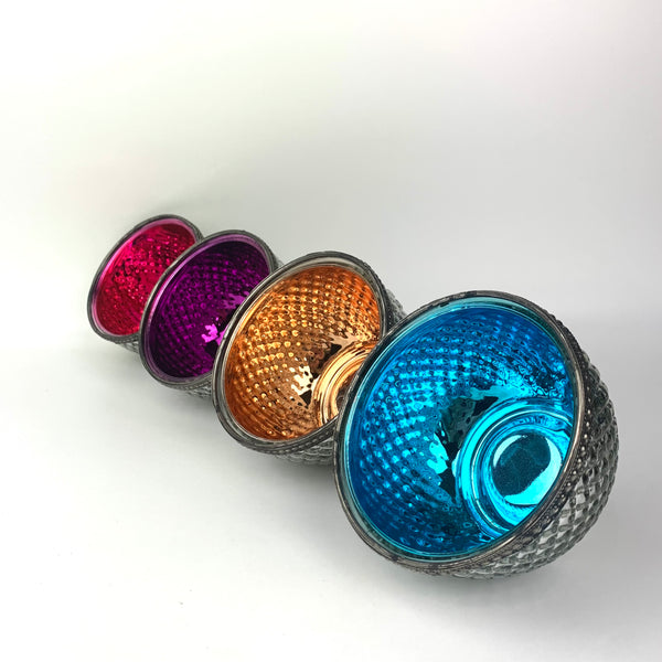 Bright coloured decorative mini bowls