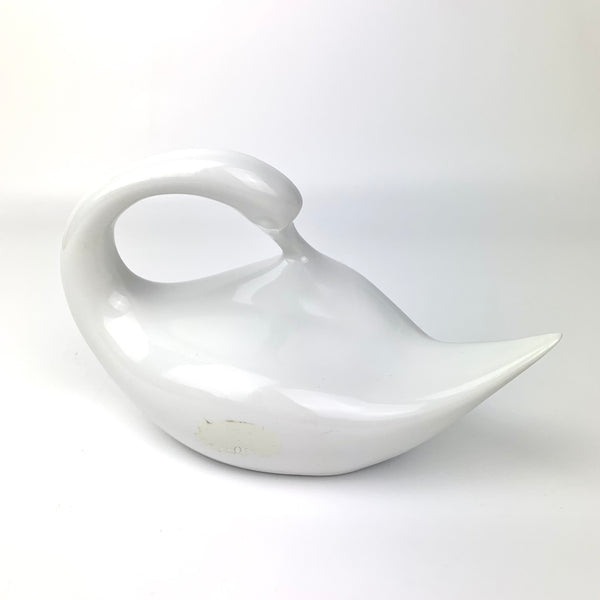 Naaman Israel white swan figurine