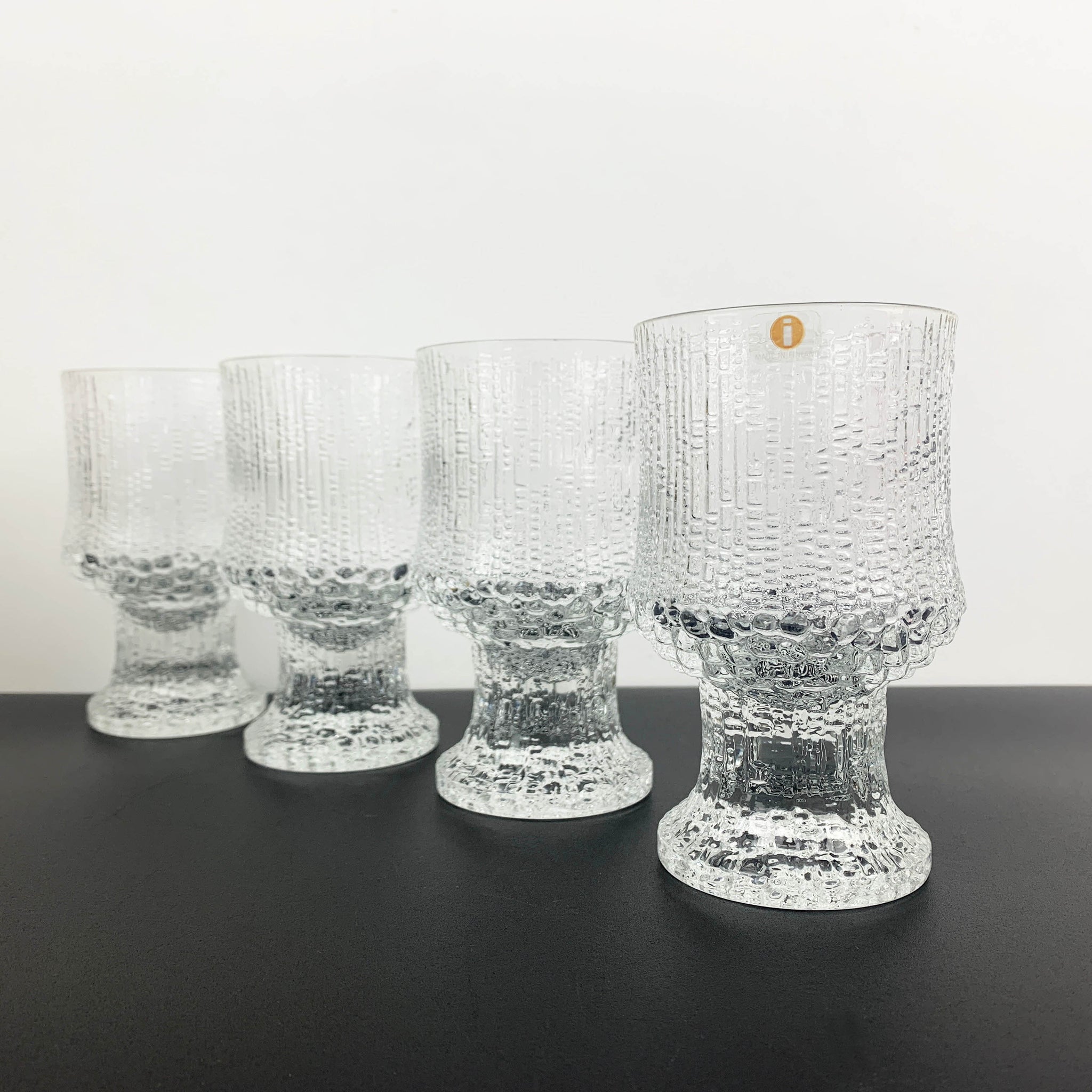 Iittala 'Ultima Thule' wine and water goblet - Set of 4