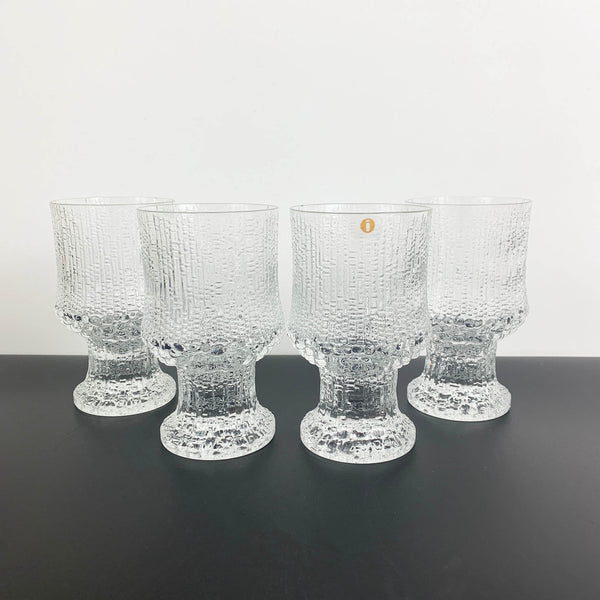 Iittala 'Ultima Thule' wine and water goblet - Set of 4