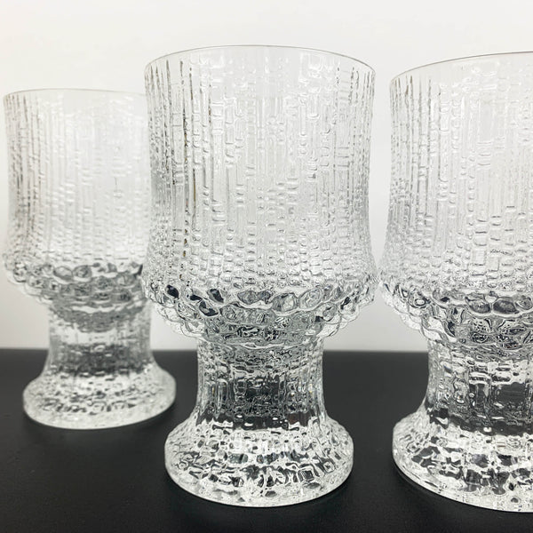 Iittala 'Ultima Thule' wine and water goblet - Set of 4