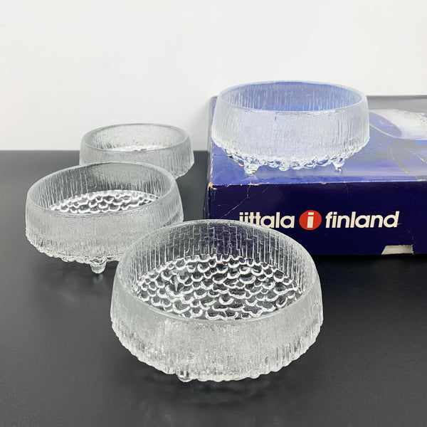 Iittala 'Ultima Thule' individual dessert bowls - Set of 4