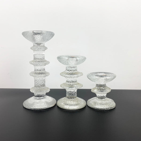 Iittala 'Festivo' candlestick holders - Set of 3