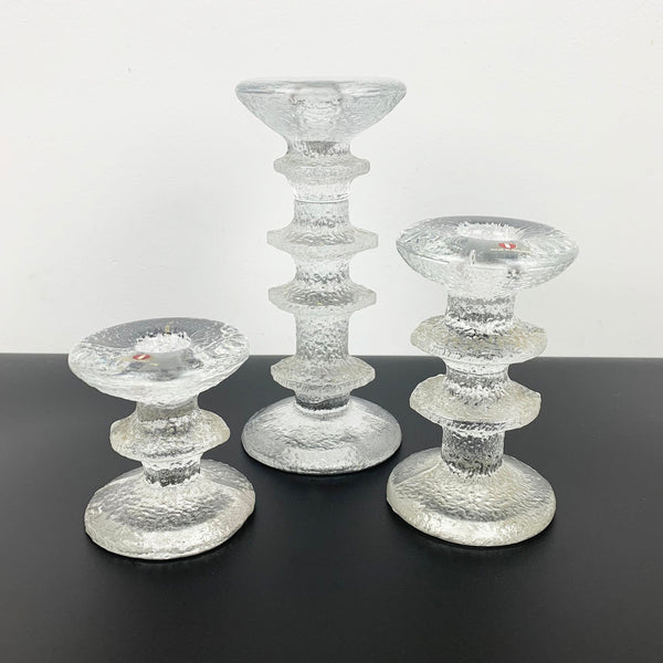 Iittala 'Festivo' candlestick holders - Set of 3