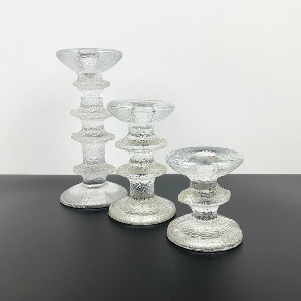 Iittala 'Festivo' candlestick holders - Set of 3