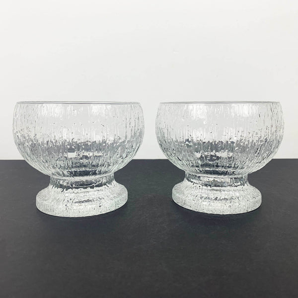 Iittala 'Kekkerit' footed dessert bowl - Set of 2