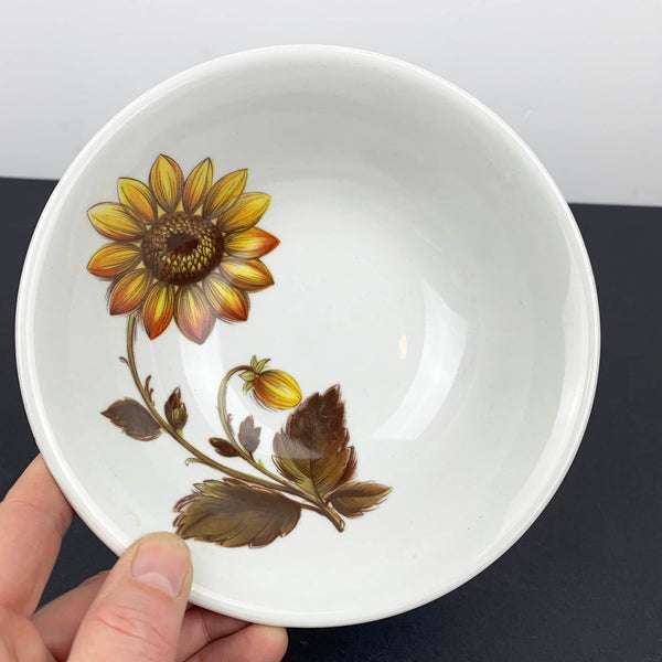 Johnson of Australia 'Hayman' sunflower pattern cereal bowl