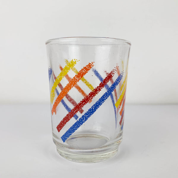 KIG Indonesia vintage colourful stripe tumbler