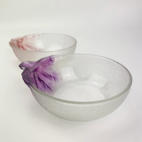 KIG pastel tinted fruit shaped bowls set of 2