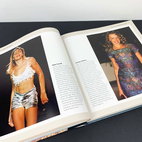 Kylie Minogue Illustrated Biography collectible coffee table book