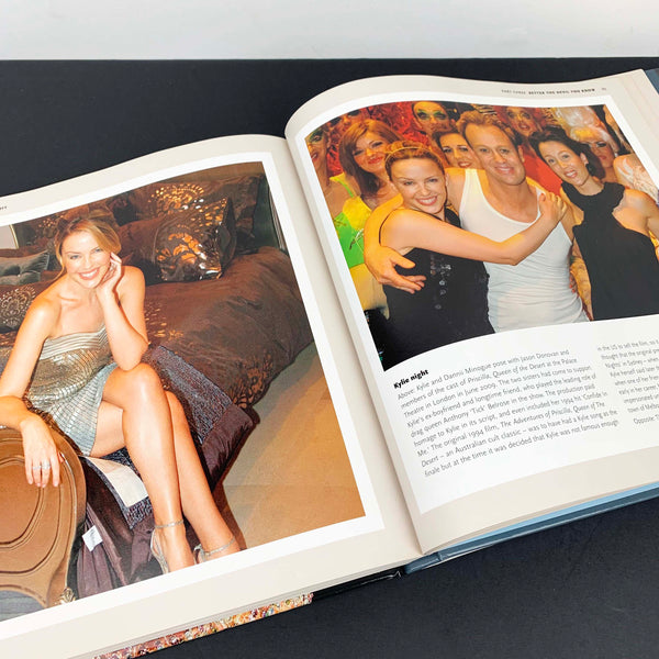 Kylie Minogue Illustrated Biography collectible coffee table book