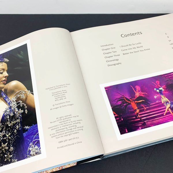 Kylie Minogue Illustrated Biography collectible coffee table book