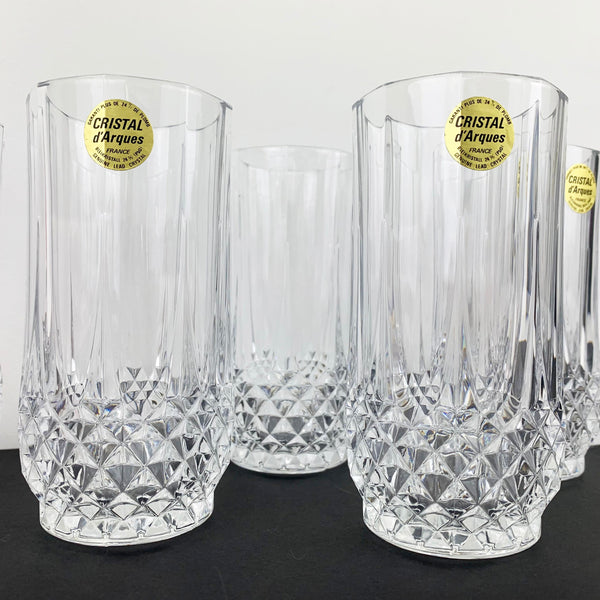 Cristal D'Arques 'Longchamp' Crystal Highball Glasses