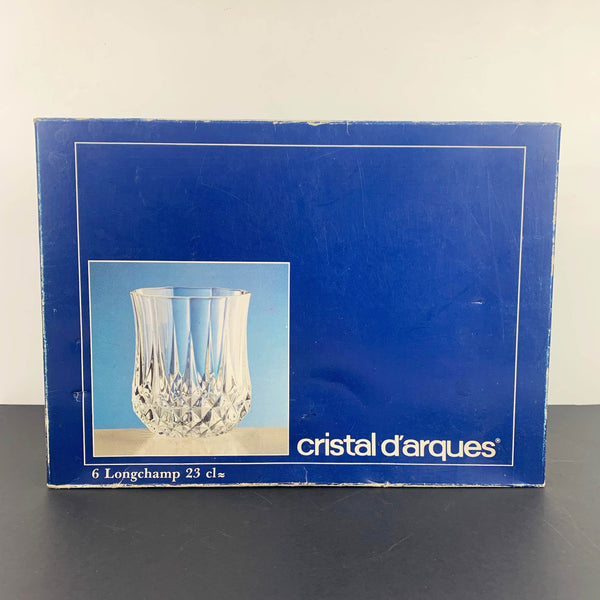 Cristal D'Arques 'Longchamp' Glass Original box