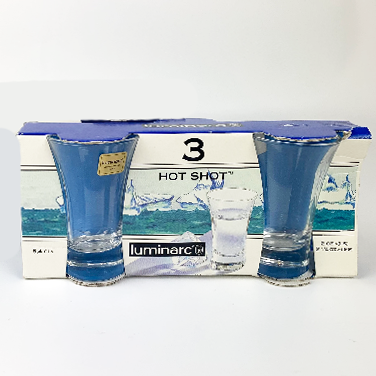 Luminarc France 'Hot Shot' shot glasses Set of 5