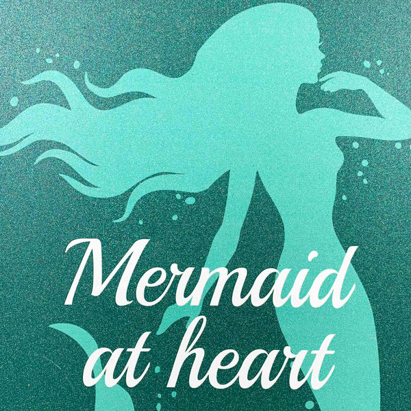 Mermaid at Heart canvas art print