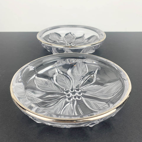 Studio Nova (Mikasa) Gilded Poinsettia candy dish