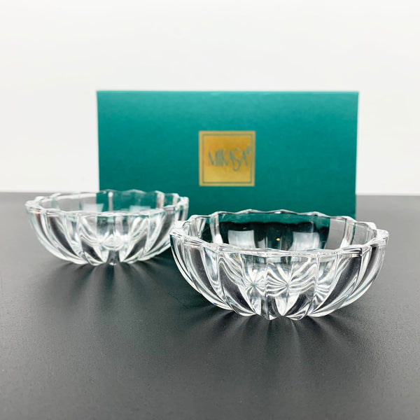 Mikasa Sunbeam 2 piece condiment bowl set boxed