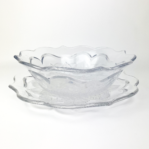 Studio Nova (Mikasa) flower bowl and platter set