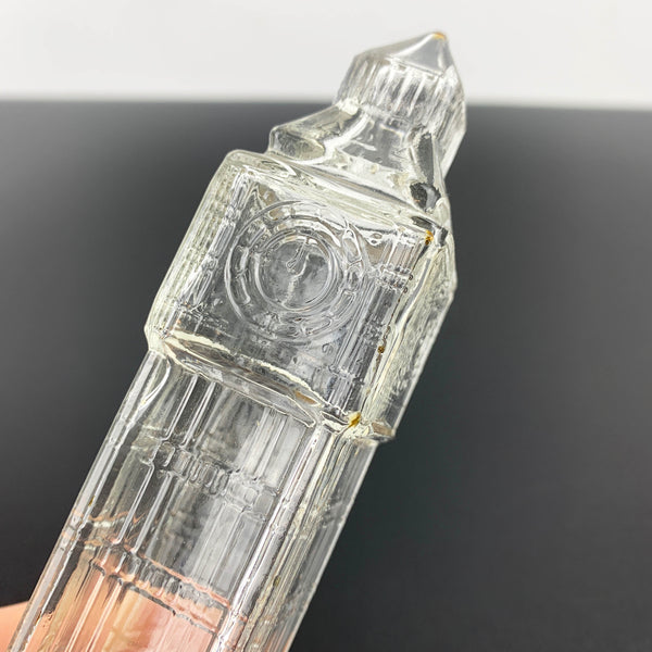 Miniature collectible Big Ben bottle