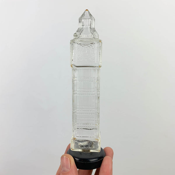 Miniature collectible Big Ben bottle