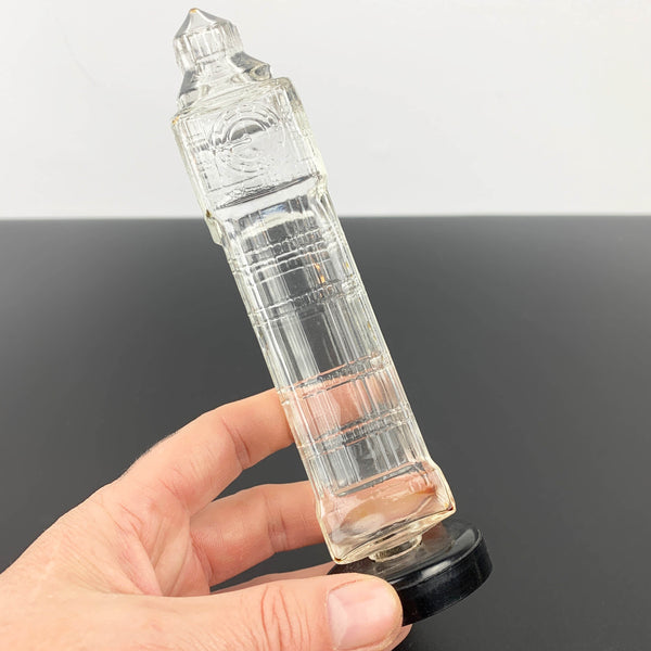 Miniature collectible Big Ben bottle