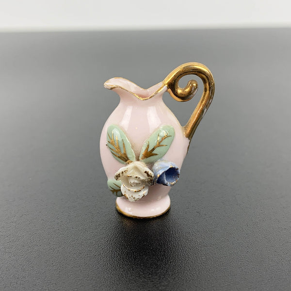 Miniature Victorian pitcher ornament