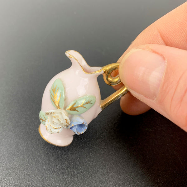 Miniature Victorian pitcher ornament