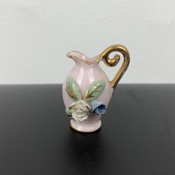 Miniature Victorian pitcher ornament