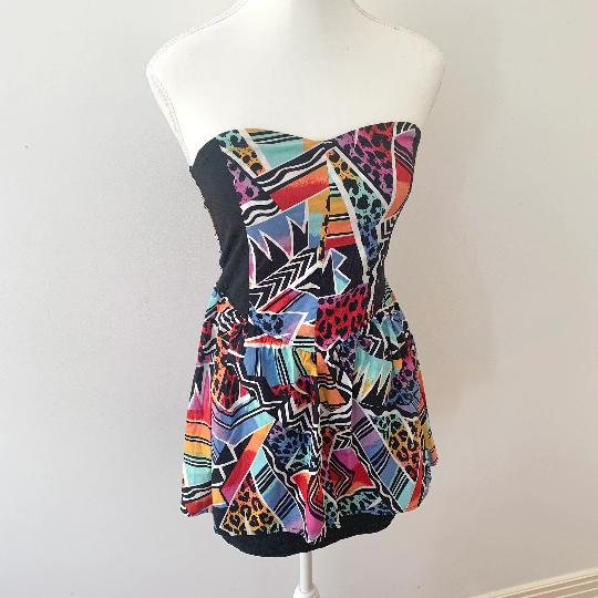 MinkPink colourful mini dress