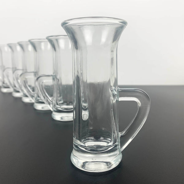 Miniature mug shot glass - Set of 6