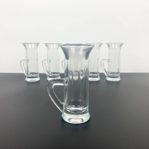 Miniature mug shot glass - Set of 6