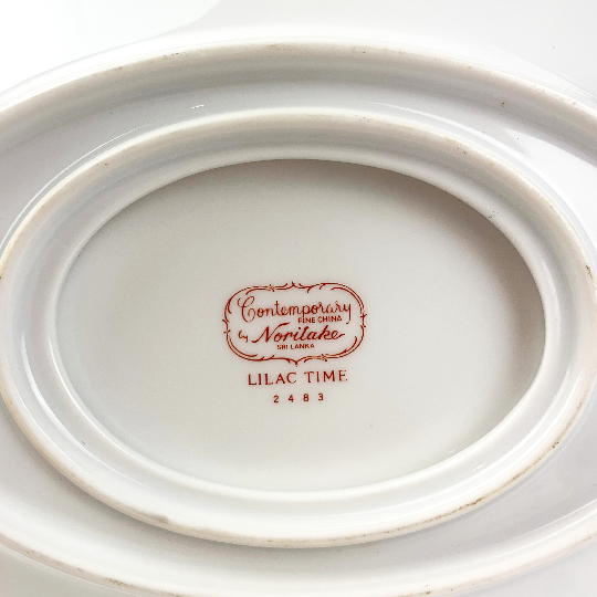 Noritake 'Lilac Time' makers stamp