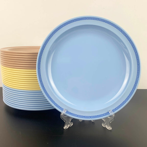 Nylex Australia 1960's melamine dinner plate - Set of 6