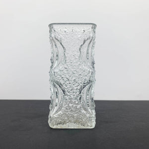 Oberglas small bark glass vase