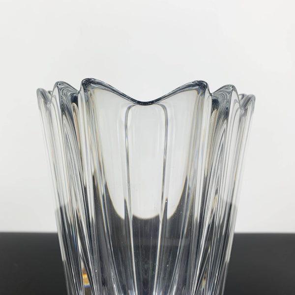 Orrefors 'Corona' vase designed by Lars Hellsten