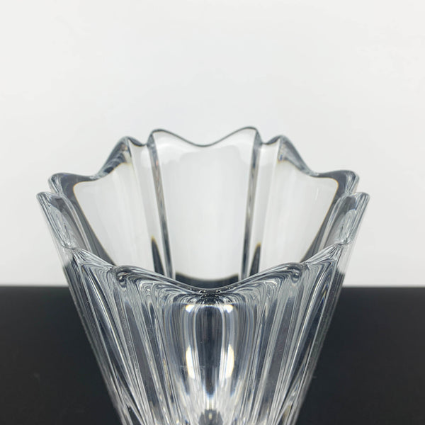 Orrefors 'Corona' vase designed by Lars Hellsten